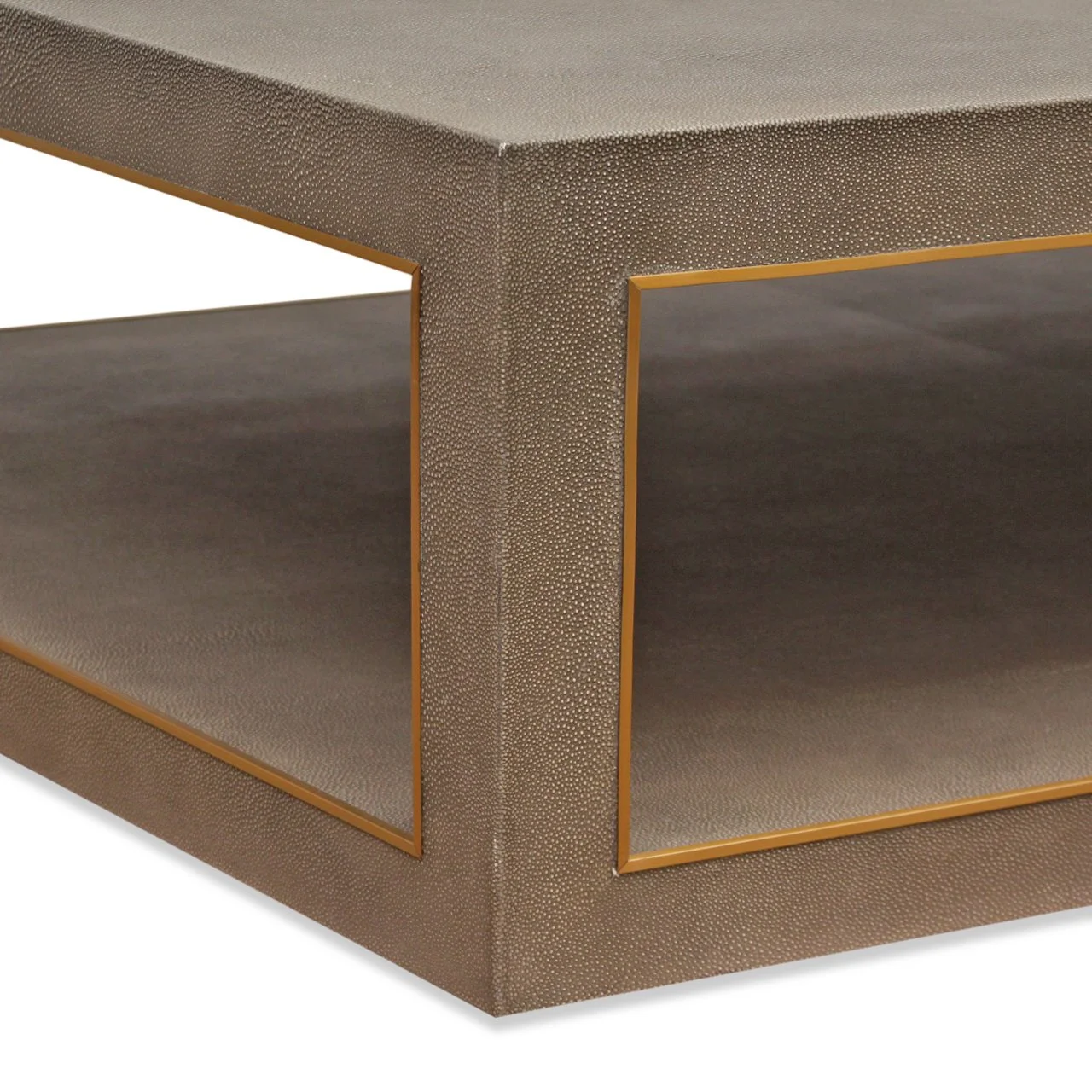 Rh shagreen coffee deals table